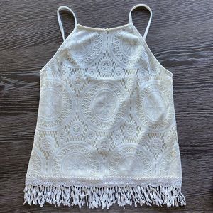 Women’s Lace Tank Top